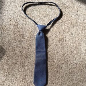 Boys Classic Blue Necktie Size Medium/Large